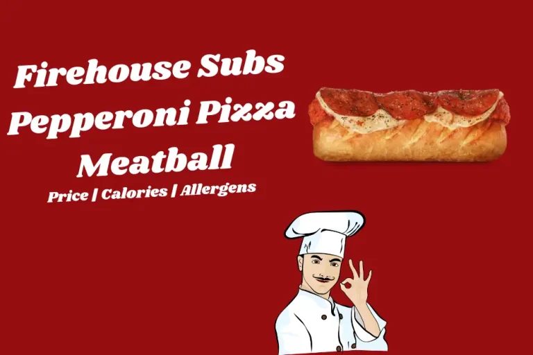 Firehouse Subs Pepperoni Pizza Meatball Sub