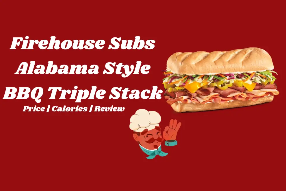 Firehouse Subs Alabama Style BBQ Triple Stack