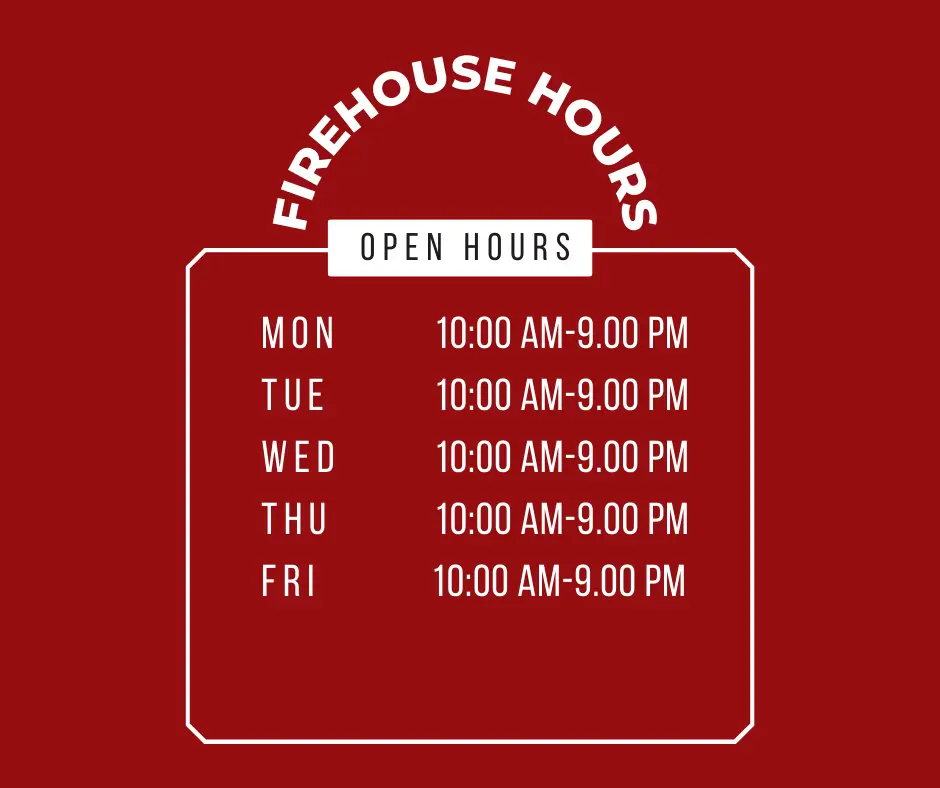 Infographic Showing Firehouse Subs Hour