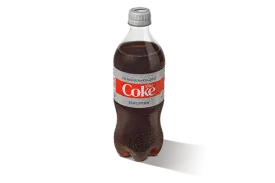 Bottle Diet Coke - menu item