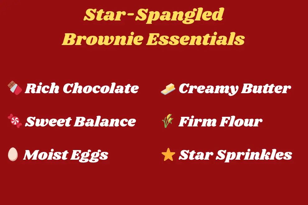 Star-Spangled Brownie Essentials