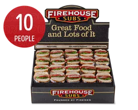 Firehouse Subs Deluxe Platter - menu item